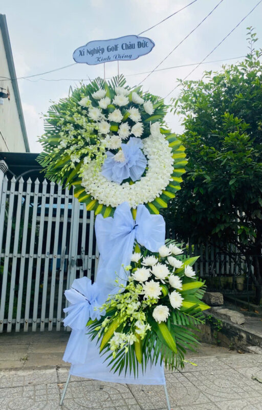 Hoa viếng tại shop hoa tươi Long Xuyên An Giang